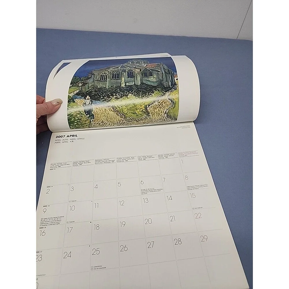 Taschen Calendar 2007 Van Gogh Made In Germany EUC From Amsterdam